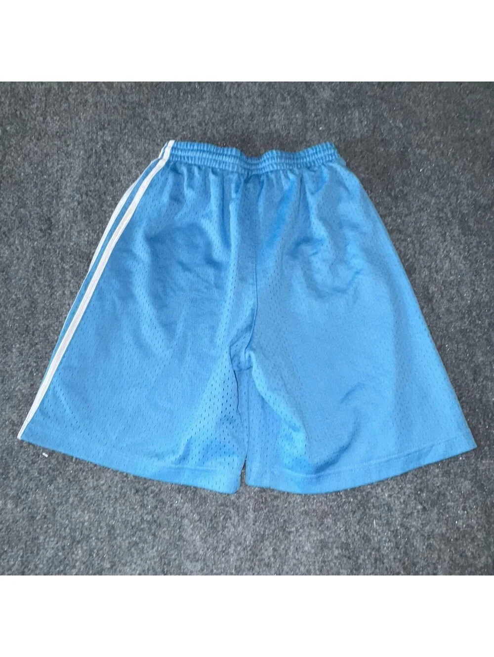 Adidas 2004 Grail Blue Mesh Baggy Hoop Shorts Mens SM/MD Vtg y2k 90s Rare